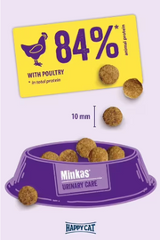 Happy Cat Dry Food Minkas Urinary Care With Poultry 10 Kg