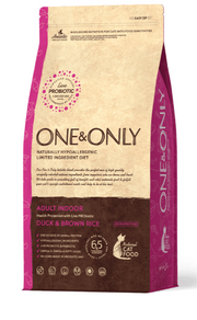 One & Only Dry Food For Adult cat Indoor - 2 KG