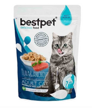 BestPet Jelly Pouch Wet Food For Adult Cats - 85 G