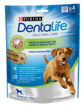 DENTALIFE® Large Dog Dental Dog Chews - 4 Sticks