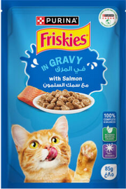 Purina Friskies In Gravy Wet Cat Food Pouch 85G