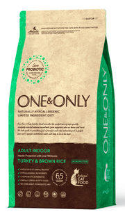 One & Only Dry Food For Adult cat Indoor - 2 KG