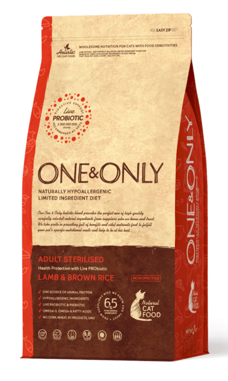 One & Only Dry Food For Adult Cat Sterilized - 400 G