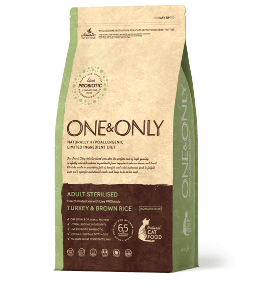 One & Only Dry Food For Adult Cat Sterilized - 400 G