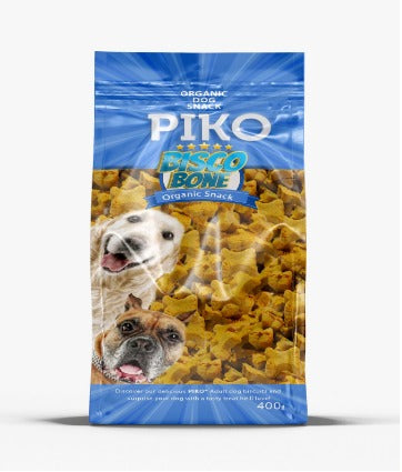 Bisco Bone Organic Snack For Adult Dogs By Piko - 400 G