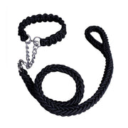 Braided Leash & Collar For Large & Medium Dogs