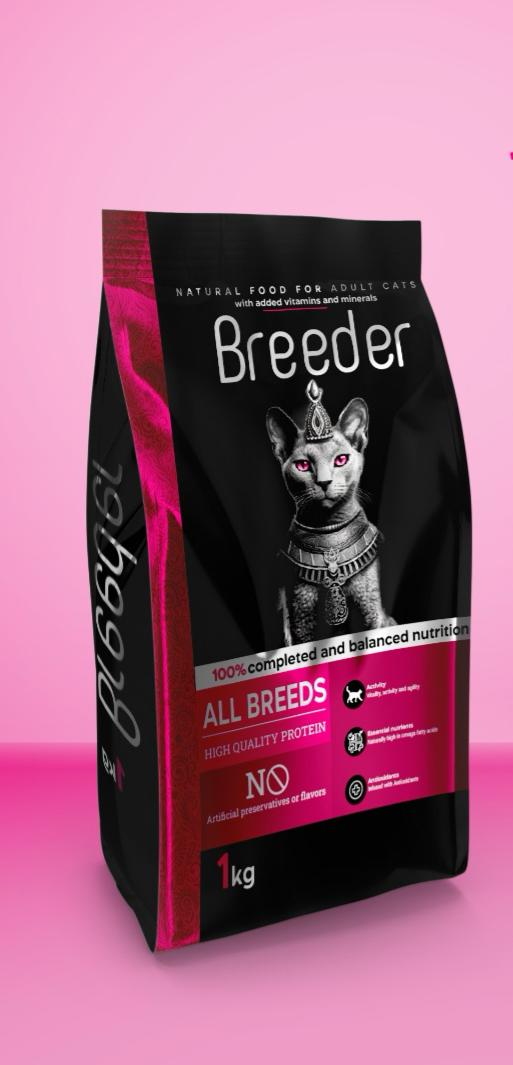 Breeder Natural Cat Dry Food For Adult