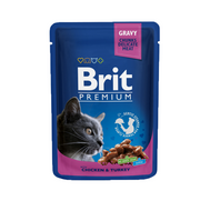 Brit Premium Cat Pouches with Chicken & Turkey 100 g