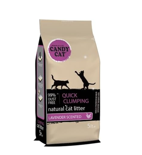 Candy Cat Clumping Litter - 5 L – 101 Wagging Tails