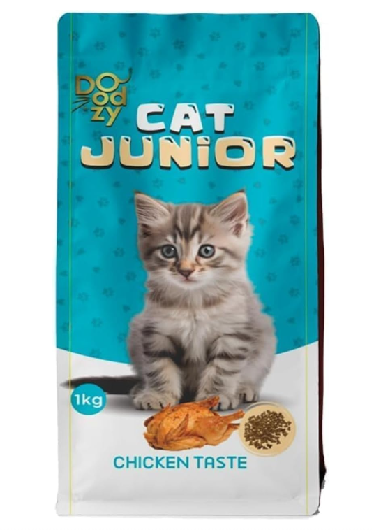 Doodzy Cat Junior Dry Food - 1 KG