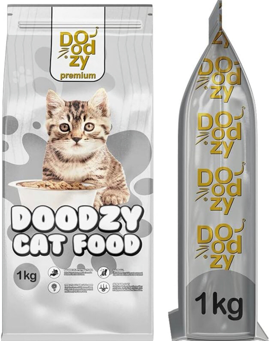 Doodzy Cat Premium Dry Food - 1 KG