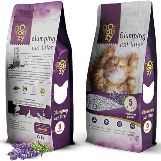 Doodzy White Clumping Litter - 5 L