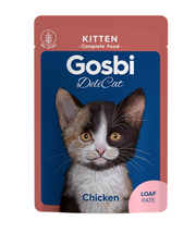 Gosbi DeliCat Loaf Pate With Chicken For Kitten 70 G