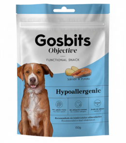 Gosbits Objective Functional Hypoallergenic Snacks For Dogs With Salmon & Potato 150 G