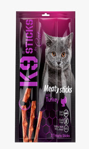 K9 Meaty Sticks For Cat Treats - 3 Sticks Pack