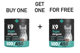 K9 Supplement For Dogs Hypoallergenic - 90  Pcs + 1 Free