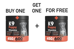 K9 Supplement For Dogs Puppy - 90 Pcs + 1 Free