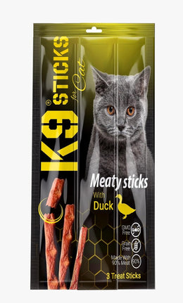 K9 Meaty Sticks For Cat Treats - 3 Sticks Pack