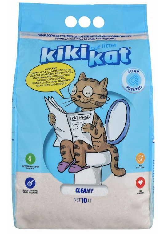 Kiki Kat White Cat Litter - 10 L