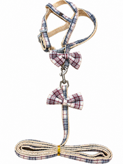 Leash & Vest For Cats With Ribbon