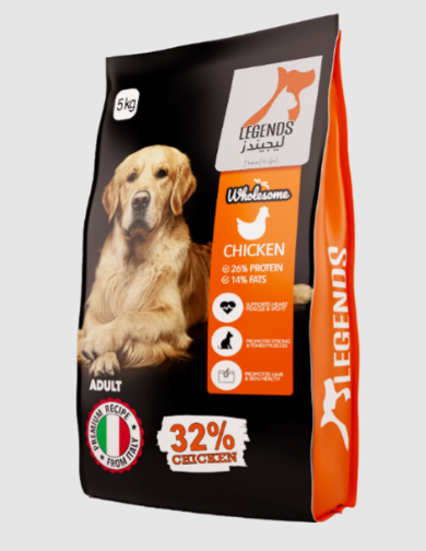 Legends Dry Food For Adult Dogs WIth Wholesome Chicken - 5 KG