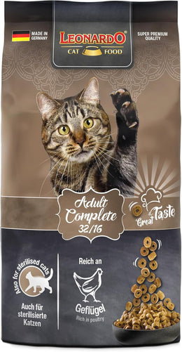 Leonardo Cat Dry Food For Adult With Chicken 300 G