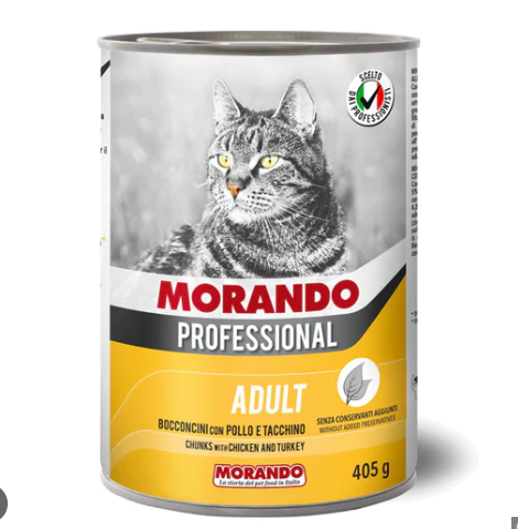 Morando Professional Cat Wet Food Chunks - 405 G