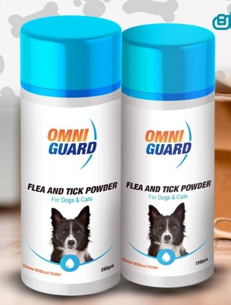 Omni Guard Anti Flea & Tick Powder - 150 G