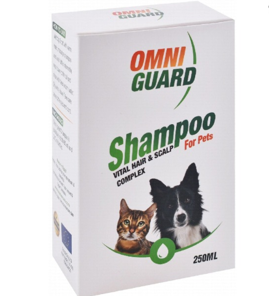 Omni Guard Vital Scalp & Hair Shampoo For Dogs & Cats - 250 ML