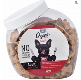 Orgo Organic Biscuits For Adult Dogs - 500 G