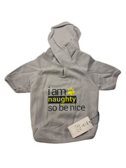 Orgo Hoodie Sweatshirt For Pets Grey