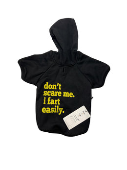 Orgo Hoodie Sweatshirt For Pets Black