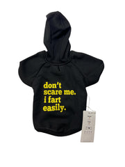 Orgo Hoodie Sweatshirt For Pets Black