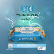 Orgo Hygienic Pet Wipes Scented - 48Ps
