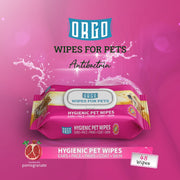 Orgo Hygienic Pet Wipes Scented - 48Ps