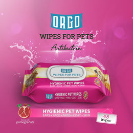 Orgo Hygienic Pet Wipes Scented - 48Ps