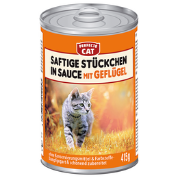 Perfecto Cat Wet Food Chunks In Juice 415 g
