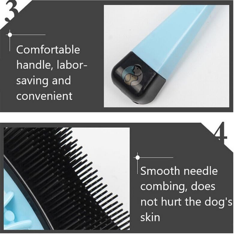 Pet Shedding Brush With Button