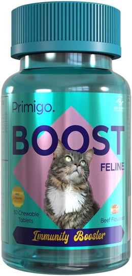 Primigo Boost Feline With Beef Flavor For Cats - 60 Tab