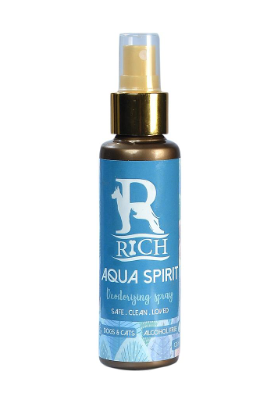 Rich Aqua Spirit Deodorizing Spray For Cats & Dogs 125mm