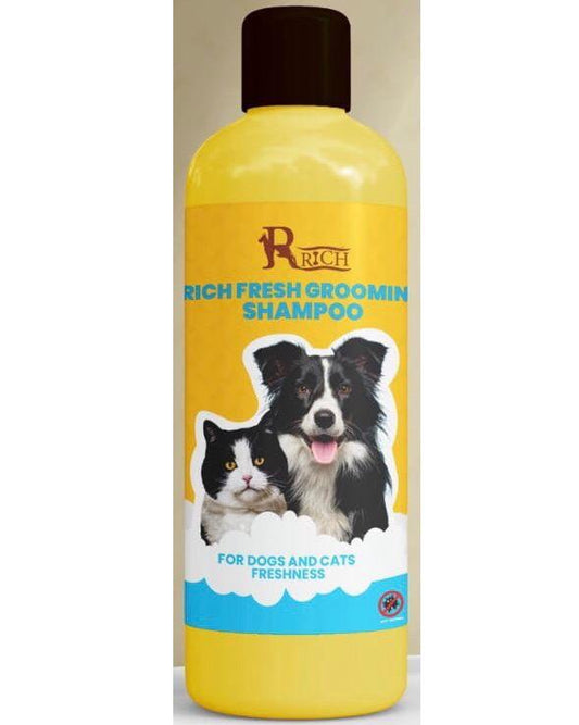 Rich Grooming Shampoo For Freshness For Dogs & Cats - 1 L