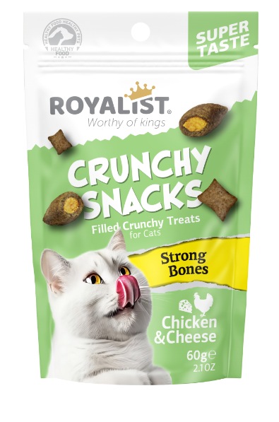 Royal List Crunchy Snacks Cat Treats - 60 G