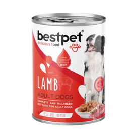 Bestpet Dog Wet Food With Lamb 400 g