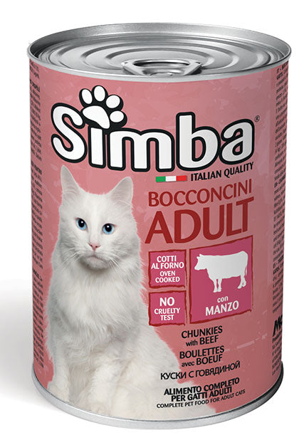 Simba Cat Wet Food Chunks - 415 G