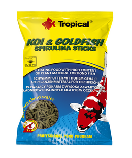 Tropical Koi & Golden Fish Spirulina Sticks - 90 G