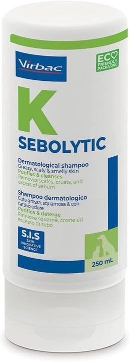 VIRBAC SEBOLYTIC Shampoo 250 ml