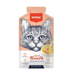 Wanpy Meat Broth With Salmon & Tuna 50 g