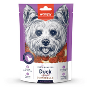 Wanpy Oven Roasted Low Fat Dumbbell Shaped Duck Jerky Dog Treats