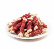 Wanpy Dog Treats Duck Jerky Calcium Bone