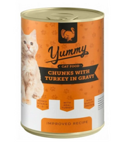 Yummy Cat Wet Food Chunks In Gravy 400 G